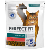 PERFECT FIT Sterile 1+ Z Wołowiną 750g