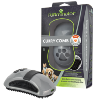FURMINATOR Curry Comb Gumowe Zgrzebło