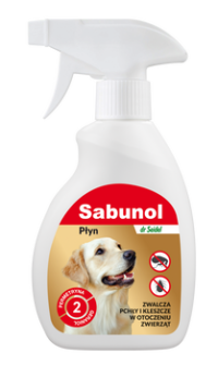 Laboratorium DermaPharm Sabunol Płyn Do Zwalczania Pcheł W Otoczeniu Zwierząt 250ml