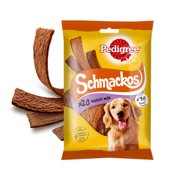 Pedigree Schmackos Przysmak Dla Dorosłych Psów Z Wołowiną, Kurczakiem, Jagnięciną I Kaczką 172g