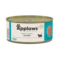 APPLAWS Tuna Fillet In Broth Tin 156g