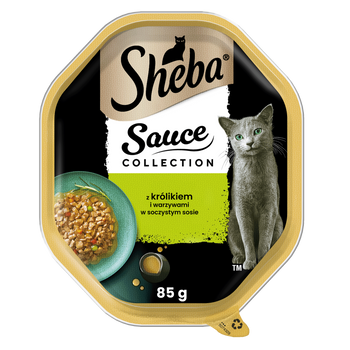 Sheba Sauce Speciale Z Królikiem, Kaczką I Warzywami 85g