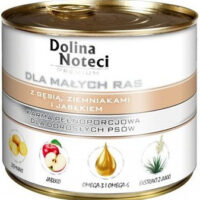 Dolina Noteci Premium Dla Psów Małych Ras Z Gęsią, Ziemniakami I Jabłkiem 185g