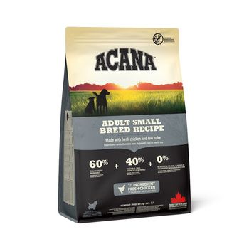 Acana Heirtage Adult Small Breed 2kg