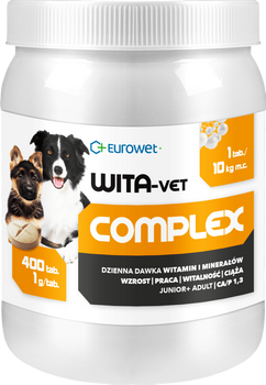 Eurowet Wita-Vet Junior +Aldut 400tab