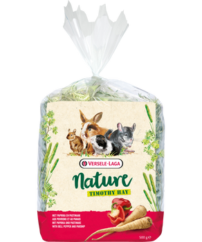 Versele-Laga Timothy Hay Bell Pepper & Parsnip 500g