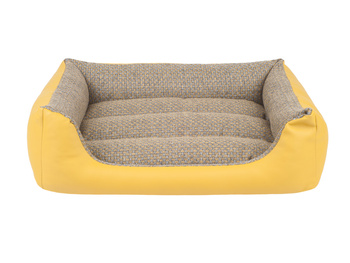 AMIPLAY Sofa ZipClean 4 in 1 Morgan Żółta L