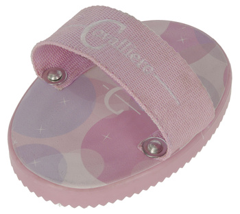 Covalliero Kids Zgrzebło Dla Konia Lilli Starlight Różowe 13cm