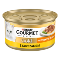 Purina Gourmet Gold Sauce Delight z kurczakiem 85g