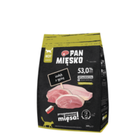 PAN MIĘSKO Sucha karma dla kota – Indyk z gęsią, 400 g