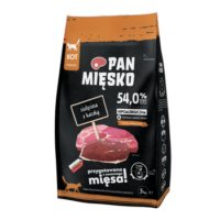 PAN MIĘSKO Cielęcina Z Kaczką M Dla Kota 5kg
