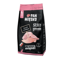 PAN MIĘSKO Kurczak Z Królikiem Dla Kociąt XS 1,6kg