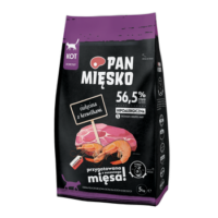 PAN MIĘSKO Cielęcina z krewetkami S 5kg dla kota