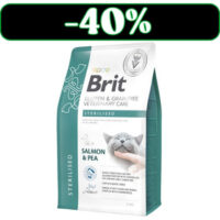 Brit GF Veterinary Diets Cat Sterilised 2kg