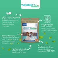 Virbac Veggiedent Zen Fresh Gryzak Dla Psa S (5-10kg) 15szt