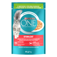 Purina One Sterilcat Karma Dla Kota Z Indykiem I Zieloną Fasolką 85g