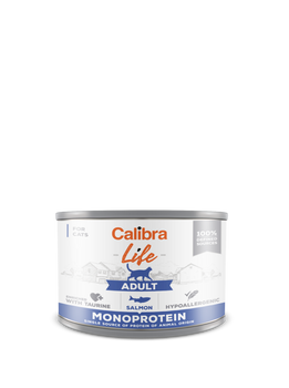 Calibra Cat Adult Life Karma Dla Kota Z Łososiem 200g