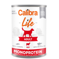 Calibra Dog Life Adult Beef With Carrots Karma Dla Psa 400g