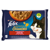 Felix Sensations Sauces Karma Dla Kota Wiejskie Smaki W Sosie 4x85g