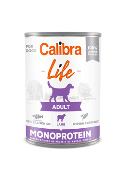 Calibra Dog Life Adult Lamb Karma Dla Psa 400g