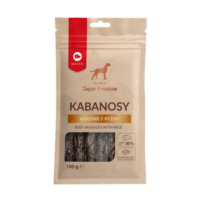 MACED Kabanosy wołowe z ryżem 100 g
