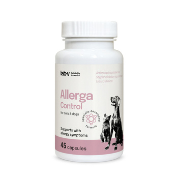 Lab-v Allerga Control Wsparcie Przy Objawach Alergii 45 Kapsułek