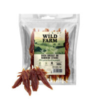 WILD FARM Filet Z Piersi Kaczki Na Patyku Przysmak Dla Psa 500G