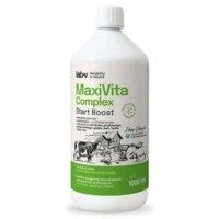 Lab-v MaxiVita Complex — płynna multiwitaminowa mieszanka paszowa uzupełniająca dla drobiu, gołębi i zwierząt gospodarskich, 1000 ml