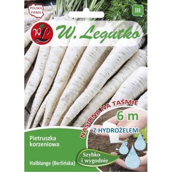 Pietruszka 'Halblange' – nasiona z hydrożelem