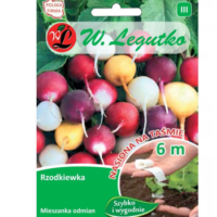 Rzodkiewka mieszanka odmian o zgrubieniach kulistych