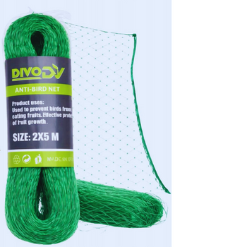 Siatka ochronna przeciw ptakom 2x5m
