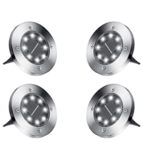 Lampki Solarne Gruntowe LED 4 Szt.