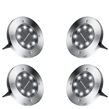 Lampki Solarne Gruntowe LED 4 Szt.