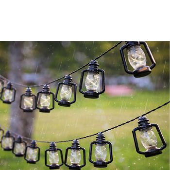 Girlanda ogrodowa solarna – 50 lampionów LED